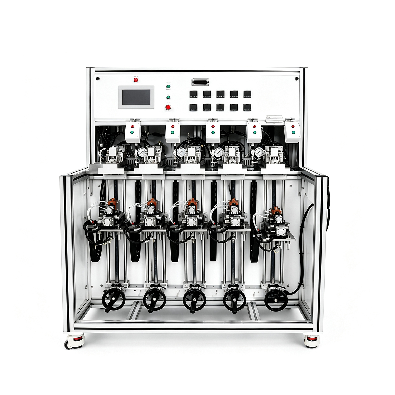 Automatic Heat Pipe Heating Degasser Machine