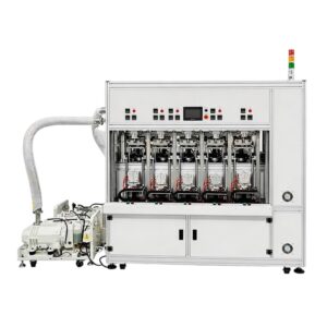 vacuum heating degassing machine
