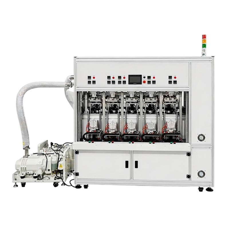 vacuum heating degassing machine